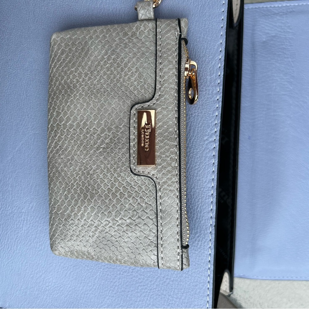 Dune London Gray and Blue Handbag - Picture 11 of 11